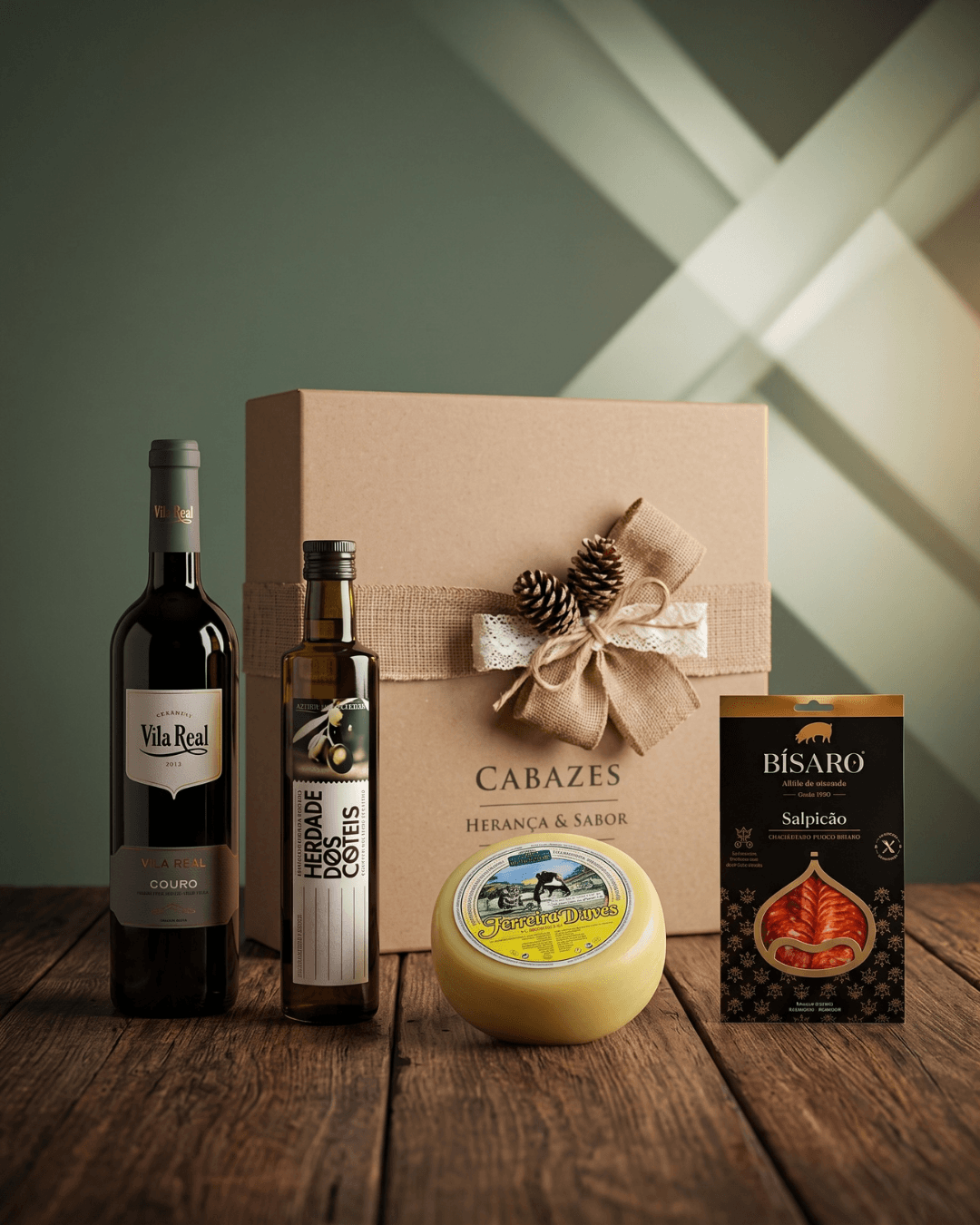 Cabaz 01 para empresas com produtos portugueses